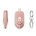 thumbnail image 1 of Mini llavero Power Bank 2 interfaces de salida Backup Mobile Power 1200mAh (rosa) Tmvgtek Para estrenar, 1 of 4