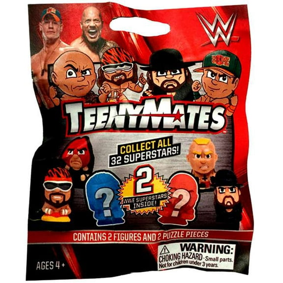Party Animal WWE Wrestling WWE TeenyMates Mini Figure Mystery Pack