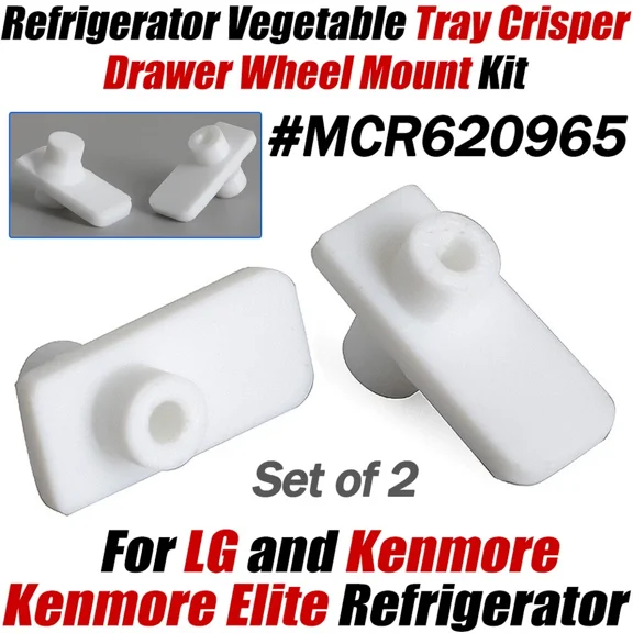 Refrigerator Vegetable Tray Crisper Drawer Wheel Mount Mcr620965 Replace For Lg