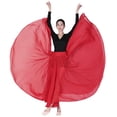 thumbnail image 2 of Chiffon Belly Dance For Women Maxi Dancing Skirts Tie Up Waist Wrap, 2 of 5