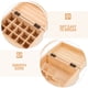 thumbnail image 4 of Caja de almacenamiento de aceites esenciales Estuche de aceites esenciales Organizador de madera Estuche de almacenamiento de madera para botellas de aceites esenciales, 4 of 7