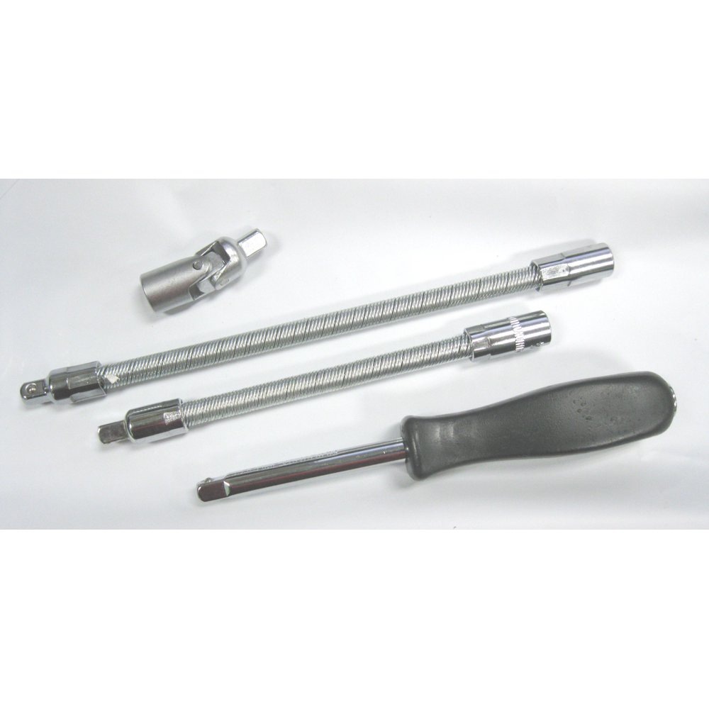 1/4" Driver Hand Spinner Flexible Socket Extension Ratchet Joint Swivel