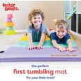 thumbnail image 2 of Antsy Pants Tumbling Mat – Gymnastics Mat, Easy to Clean, Sturdy, Foldable Tumbling Mat for Kids, Padded, Portable, Carrying Handle, Gymnastics Equipment for Activity Play, Original Colors, 2 of 7
