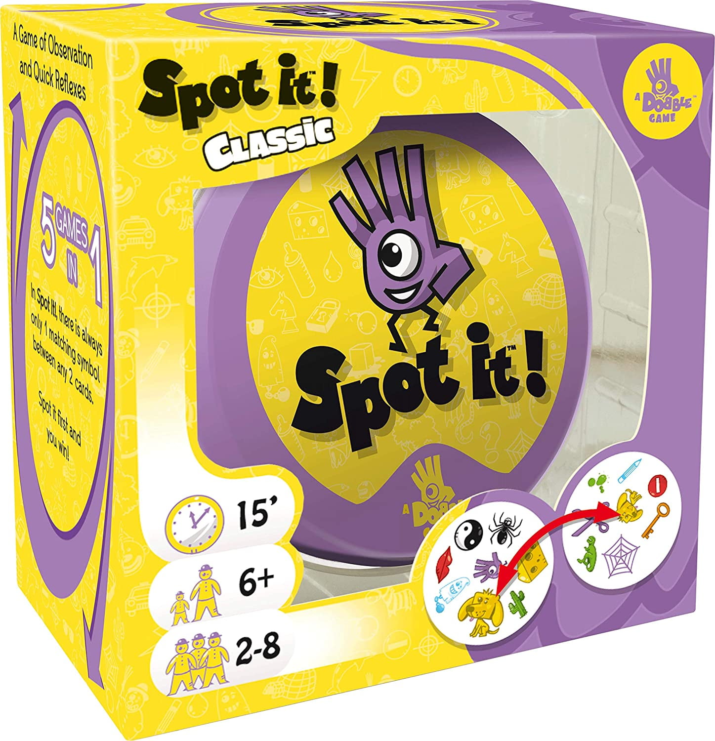 Asmodee Spot It! Party Board Game Box Version - Walmart.com