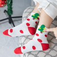 thumbnail image 2 of 5 Pack Baby Kids Christmas Socks Cotton Blend  Cartoon Socks, 2 of 8