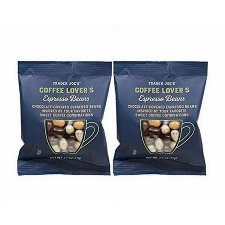 Coffee Lover's Chocolate-Covered Assorted Espresso Beans: 2 Pack (5 Oz)