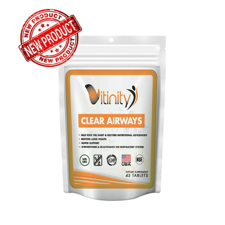 Lung Cleanse for Smokers - Clear Your Airways Lung Support Supplement - Natural Lung Health Complex - Lung Detox - for Smokers, those with Asthma, & Seasonal Allergy Relief Seekers - (15 Day (Best Vitamins For Lung Health)