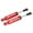 Red, variant on Aluminum RC Shock Absorber 100mm for RC Car SCX10 RC Car Truck - Red, 90mm