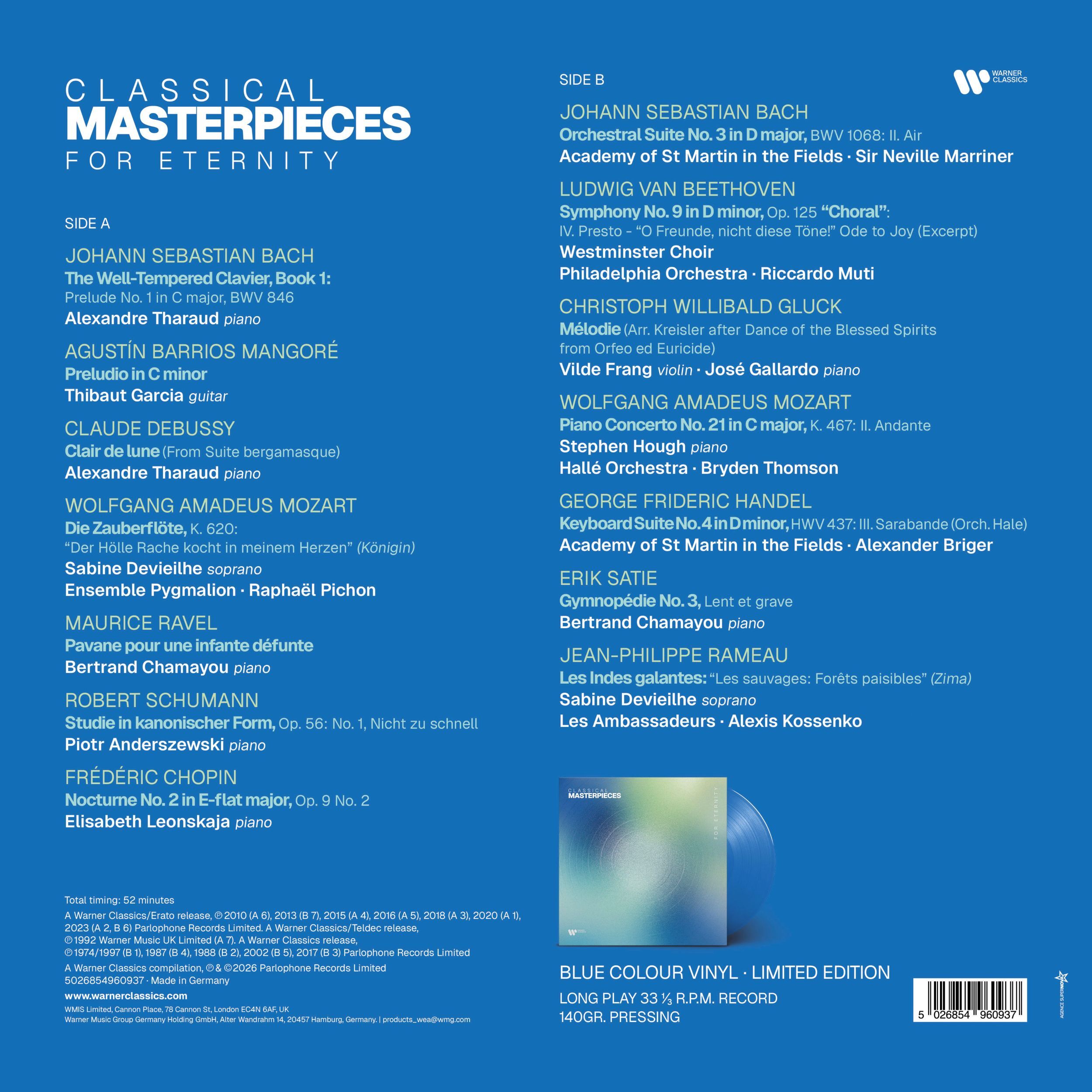 Various Artists - Classical Masterpieces for Eternity (Various Artists) - Music & Performance - Vinyl