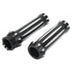 thumbnail image 1 of Throttle Grip, Universal Motorcycle Handlebar Grips CNC Aluminium Alloy Anti Slip Comfortable For Motorbike ANGGREK AE3285, 1 of 8