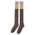 thumbnail image 2 of Over Knee Thigh Socks for Women Knee-High Warm Stocking Extra Long Winter Stockings Over Knee Leg Warmers High High Fuzzy Socks for Women, 2 of 6