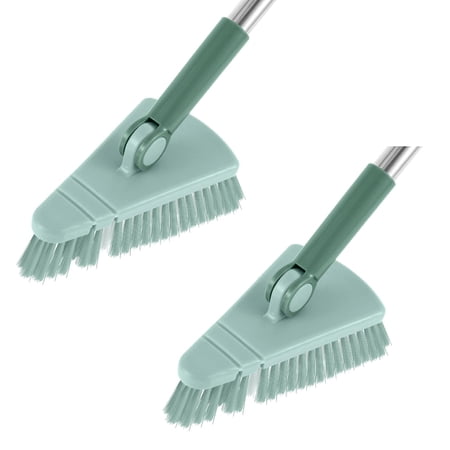 Clearance Cleaning Brush under $15 Triangular Floor Brush Long Handle Hard Brush Corner Tile Toilet Bathroom Clean Toilet Floor Brush