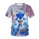 thumbnail image 2 of Camiseta de Sonic The Hedgehog para niños, camiseta colorida, camiseta de manga corta, camisetas de algodón para niños, lindas camisetas de gran tamaño con estampado de dibujos animados, 2 of 5