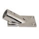 thumbnail image 1 of Boat Tube Base Rectangular 316 Stainless Steel Handrail Tube Base Marine Hardware for Yacht 25mm/1.0in, 1 of 5