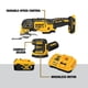 thumbnail image 3 of Juego de herramientas DEWALT 20V MAX Lijadora orbital y oscilante, 3 of 4