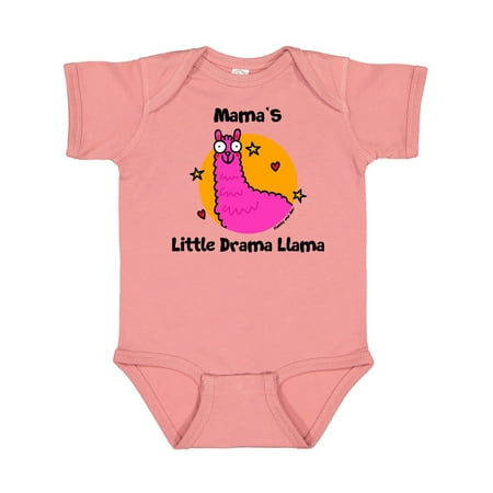 

Inktastic Mama s little Drama Llama Gift Baby Boy or Baby Girl Bodysuit