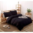 thumbnail image 1 of 800 Thread Count 100% Egyptian Cotton 5 Piece Duvet Set with Zipper Closure & Corner 5 Pc Duvet Set Solid Pattern, 1 of 4