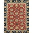 thumbnail image 1 of Ahgly Company Indoor Rectangle Abstract Fire Brick Red Abstract Area Rugs, 4' x 6', 1 of 6