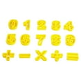thumbnail image 1 of fastboy 15Pcs Baking Digital Biscuit Molds Tools Cut Flipped Children Kid Plastic Chocolate Cooking Accessories Dessert, 1 of 6