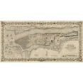thumbnail image 2 of Stiles, S. 14x9 Gold Ornate Wood Framed with Double Matting Museum Art Print Titled - City and Country of New York 1, 2 of 4