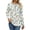 Leaf Floral, variant on Fantaslook Blouses for Women Henley Long Sleeve Shirts Dressy Casual Fall Tops Work Blouses