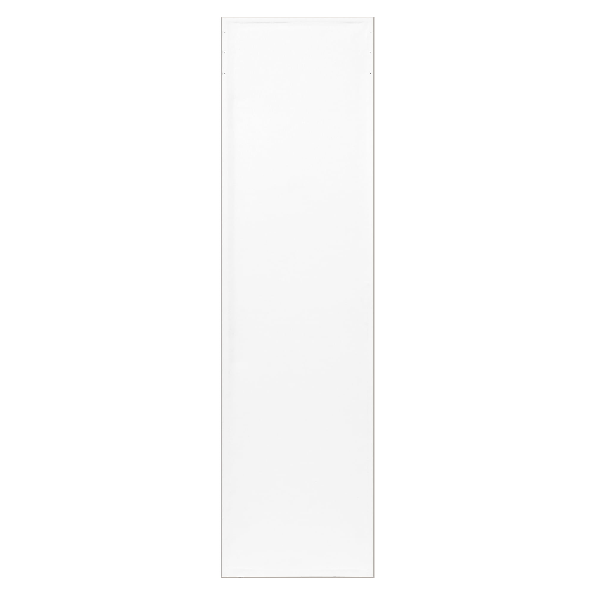 Mainstays Over-The-Door Rectangular Mirror 14.25IN X 50.25IN, Gray