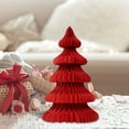thumbnail image 5 of HCTSHG Paper Christmas Trees, Neutral Honeycomb Xmas Trees 15 Inch, 3D Honeycomb Paper Cozy Table Ornament for Christmas and Holiday Decor, 5 of 5