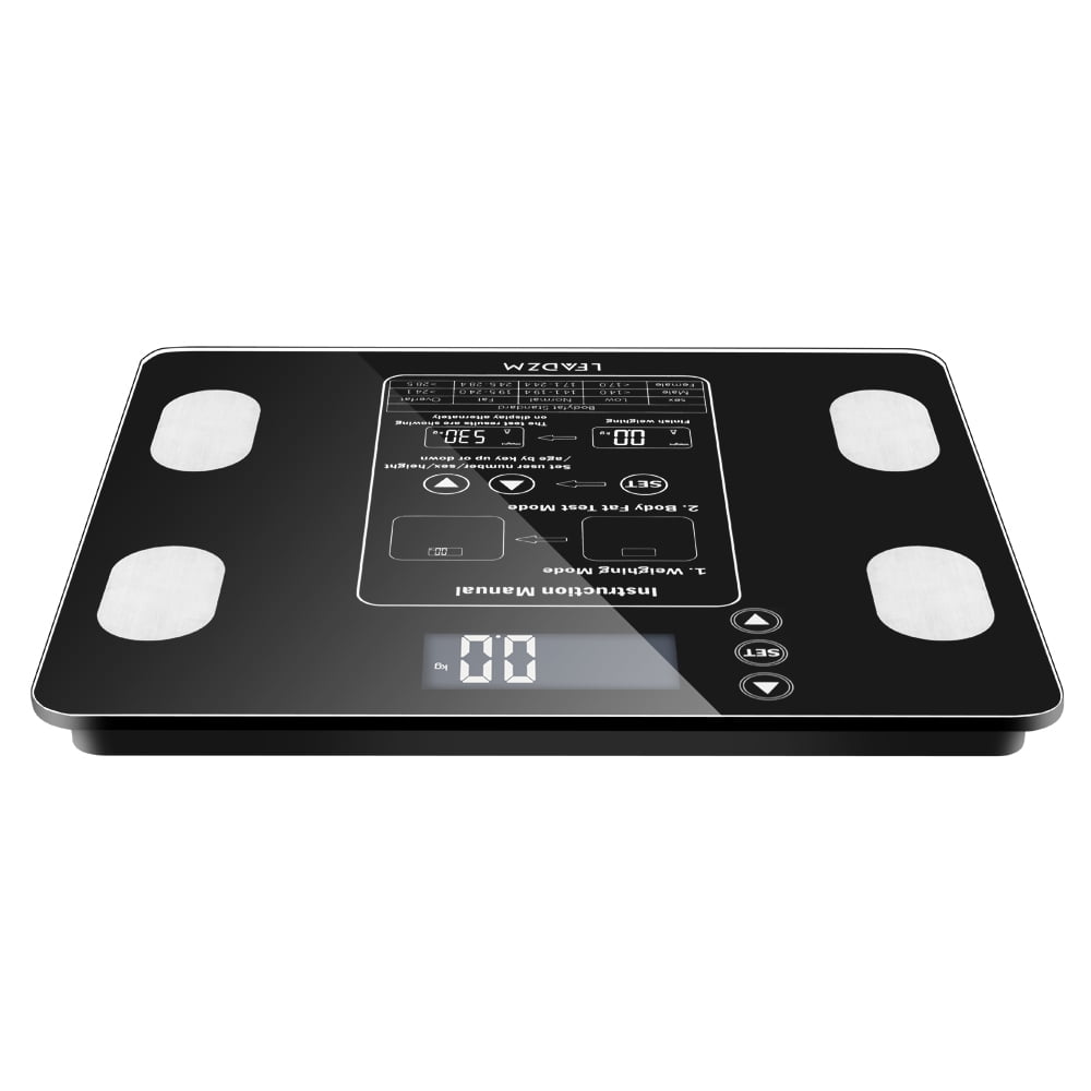Digital Body Fat Smart Scale, SEGMART Wireless Bathroom Weight, Digital Weight Scale Body