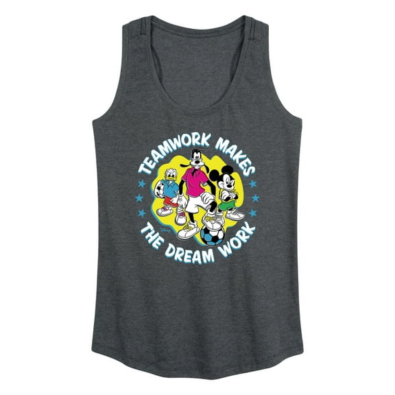 Disney - Teamwork Group - Women's Racerback Tank Top