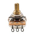 thumbnail image 5 of Musiclily Pro HD B1M Full Brass Inch Size Fine 24-Spline Split Shaft Pot Linear Taper Potentiometer for Electric Guitar Bass, 5 of 5