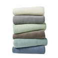 thumbnail image 4 of Comfort Classics Soloft Plush Solid Micro Raschel Bedding Sheet Set, King, Green, 4 of 6