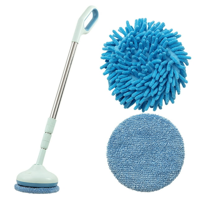 Yhmxh Spring Cleaning Kit BPA-free Wireless Car Washing Artifact Wireless Window Cleaning Artifact Multifunctional Telescopic Cleaner Microfiber Cleaning Cloth Cleaning Supplies Car Cleaning Kit
