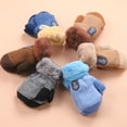 thumbnail image 2 of Guantes cálidos para niños, guantes para bebés para hombres y mujeres, guantes de invierno para niños de doble capa engrosados, 2 of 6