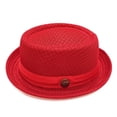 thumbnail image 3 of QASIEATN Daily Wear Bucket Hats for Women Summer Breathable Mesh Hat Outdoor Sun Hat British Jazz Hat Trendy Hat Sun Hat Fall Fashion Accessories, 3 of 7
