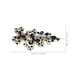 thumbnail image 3 of Pinza para el pelo con flor de cristal y diamantes de imitación, pasador para el pelo de metal, horquillas, accesorios para mujeres y niñas, 3 of 8