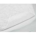 thumbnail image 5 of Better Trends 20" x 60" Bathroom Runner Mat 100% Cotton, Extra Soft Tufted Bath Rug, Water Absorbent & Non Slip, Solid Pattern, White Granada Collection, 5 of 6