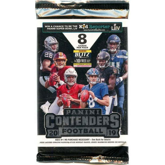 NFL Panini 2019 Contenders Football Trading Card Pack