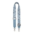 thumbnail image 6 of Wrangler Paisley Tote Bag for Women Embroidered Top Handle Handbag with Crossbody Strap, Jean, 6 of 8