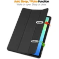 thumbnail image 2 of Case for Samsung Galaxy Tab S10 Lite / S10 FE / S9 FE 10.9 Inch, Slim Smart Cover Lightweight Hard Shell Protective Cover with Multi-Angle Stand, Universal Stylus Pen, 2 of 7