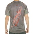 thumbnail image 2 of Ed Hardy Mens Eagle Mesh Crew Tee Top, 2 of 2