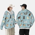 thumbnail image 4 of Vsdgher Dog Pets Print Adult Hoodie Shirts Rash Guard for Men Women,Long Sleeve Sun Protection Fishing Shirts for Athletic Running Swim-XX-Large, 4 of 7