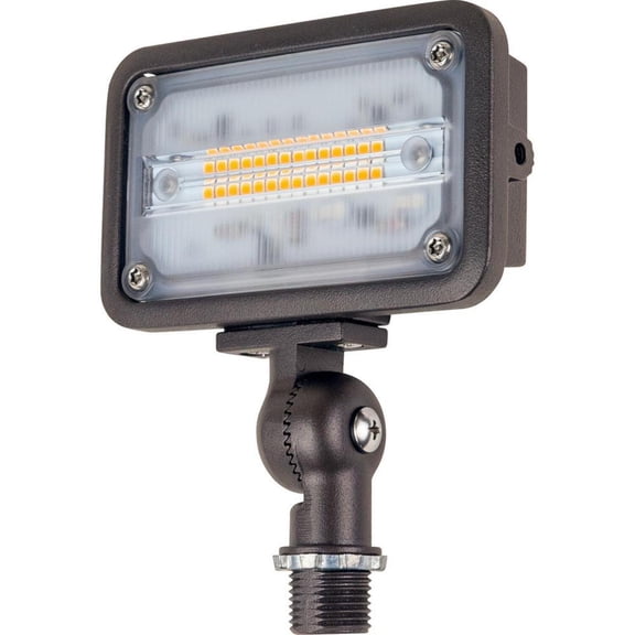 Commercial Electric 16W Bronze Integrated Outdoor