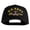 Black, variant on U.S. Navy Iraqi Freedom Veteran Patched Solid Cotton Twill 5 panel Mesh Back Cap - Grey OSFM