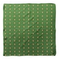 thumbnail image 4 of Bimba Green Diamond Geometric Pure Silk Printed Head Bandanas Summer Neck Wrap Scarf 40 x 40 Inches, 4 of 6
