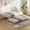 Pink, variant on TEQIN Twin Daybed and Trundle Frame Set,Premium Steel Slat Support, Daybed and Roll Out Trundle Accommodate, No Box Spring Needed,Without Mattresses