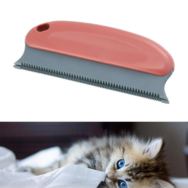 Removedor de pelo de mascotas Colco cepillo para gato y perro rojo