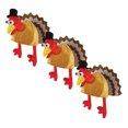 thumbnail image 2 of Tejiojio Fall Thanksgiving Turkey Hat Adult Thanksgiving Party Costume Plush Turkey Hat, 2 of 2