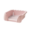 thumbnail image 2 of DOLITY Dog Toilet Anti Splashing Portable for Small Animals Bunny Rabbit Pink, 2 of 8