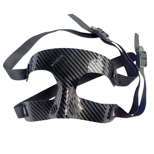 Protección facial Sharpla Inastillable Correa elástica Baloncesto Media Cara 2 Hebillas
