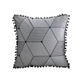 thumbnail image 1 of CNKOO Coussin Décoratif à Franges Géométriques Simple Pompon Coussin Souple, 1 of 12
